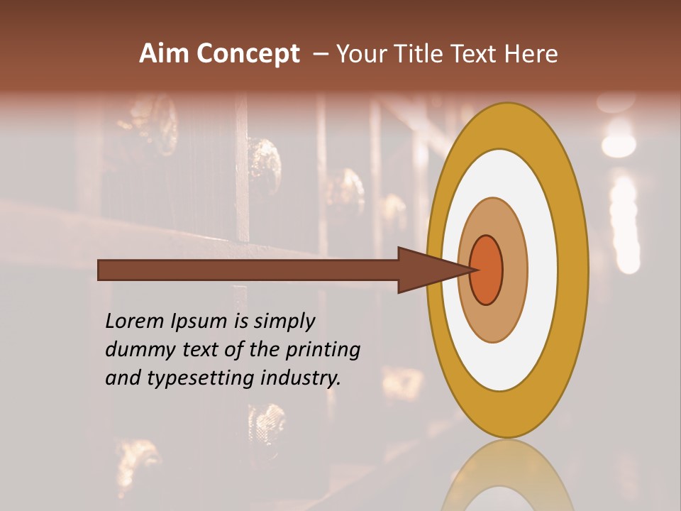 Row Alcohol Rack PowerPoint Template