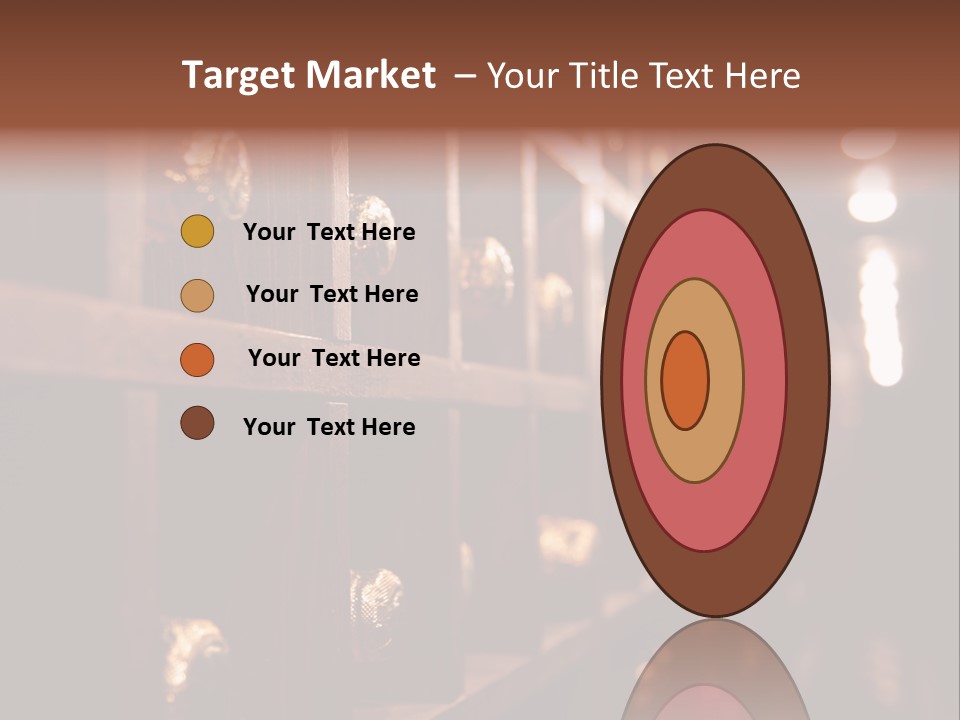 Row Alcohol Rack PowerPoint Template