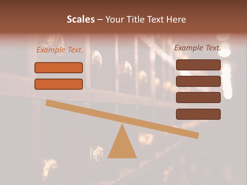 Row Alcohol Rack PowerPoint Template