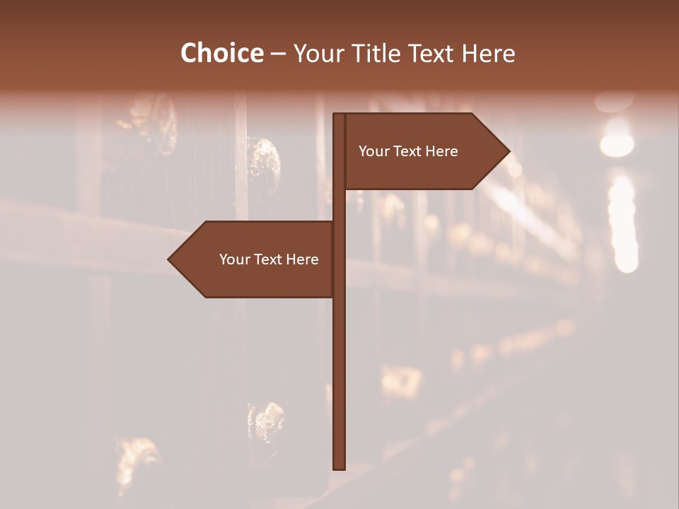 Row Alcohol Rack PowerPoint Template