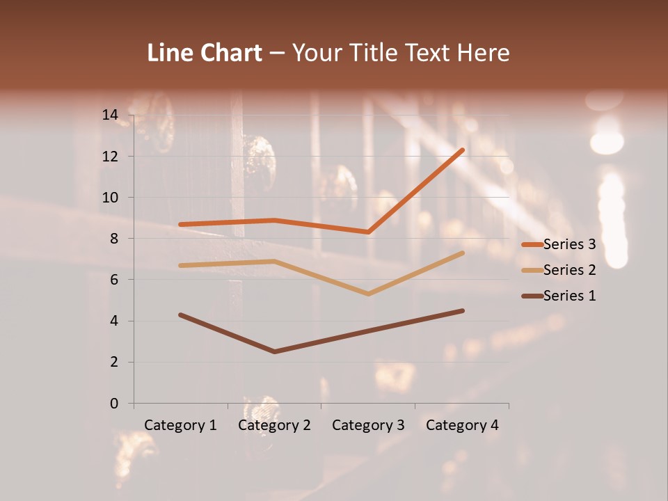 Row Alcohol Rack PowerPoint Template