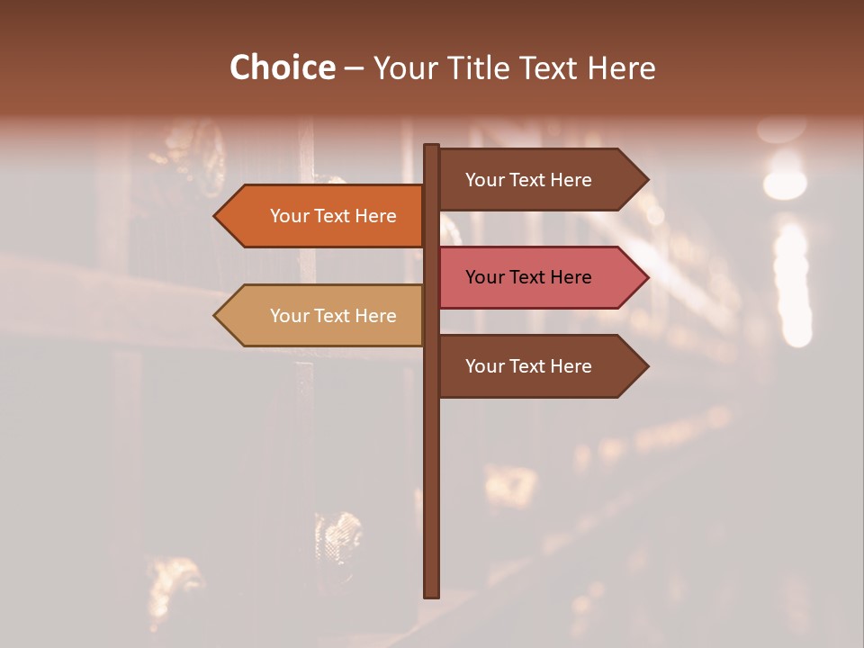 Row Alcohol Rack PowerPoint Template