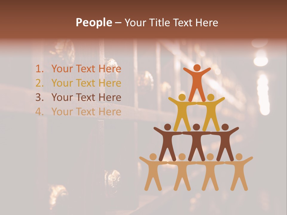 Row Alcohol Rack PowerPoint Template