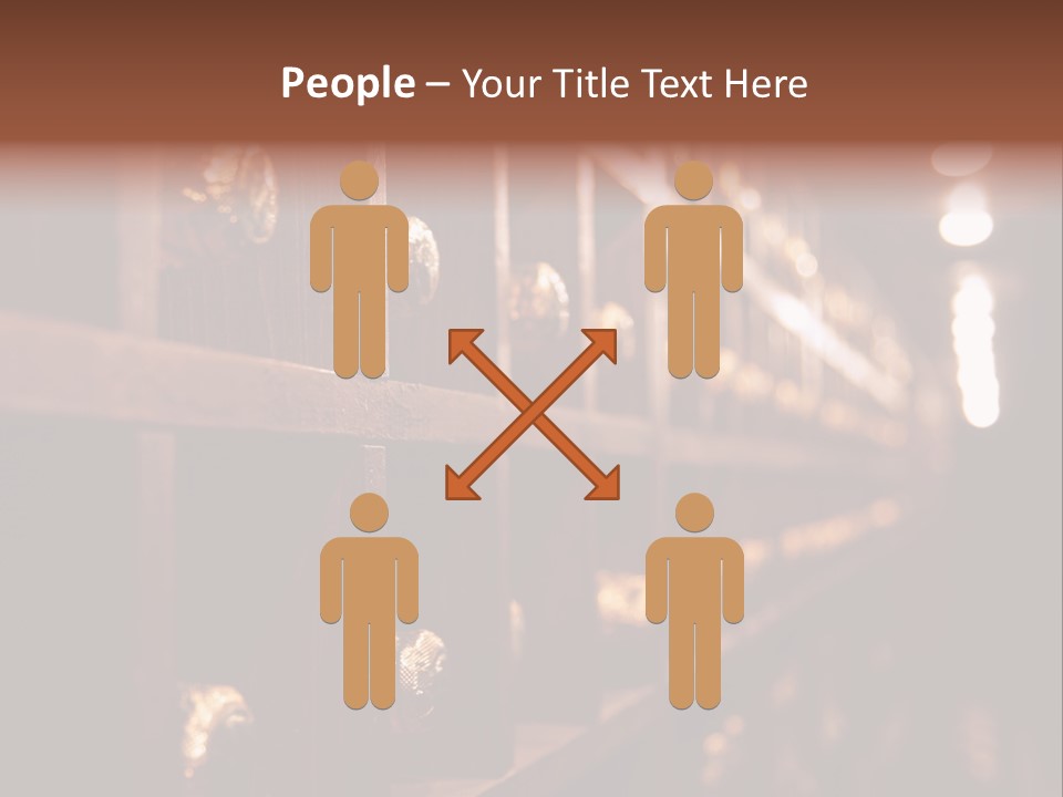 Row Alcohol Rack PowerPoint Template