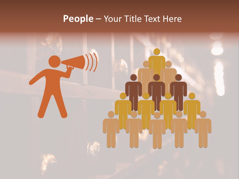 Row Alcohol Rack PowerPoint Template