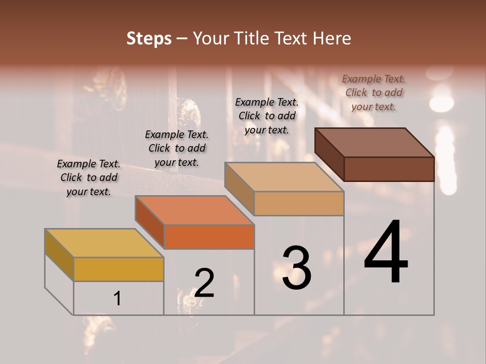 Row Alcohol Rack PowerPoint Template