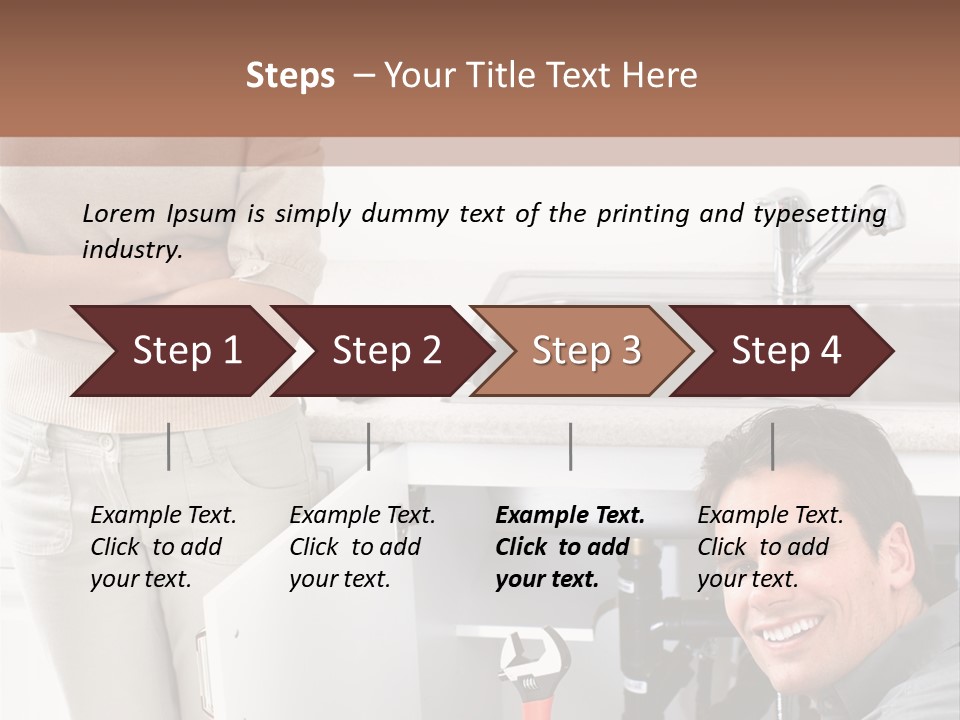 Neat Chrome Spout PowerPoint Template