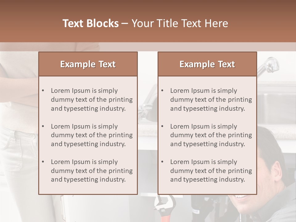 Neat Chrome Spout PowerPoint Template