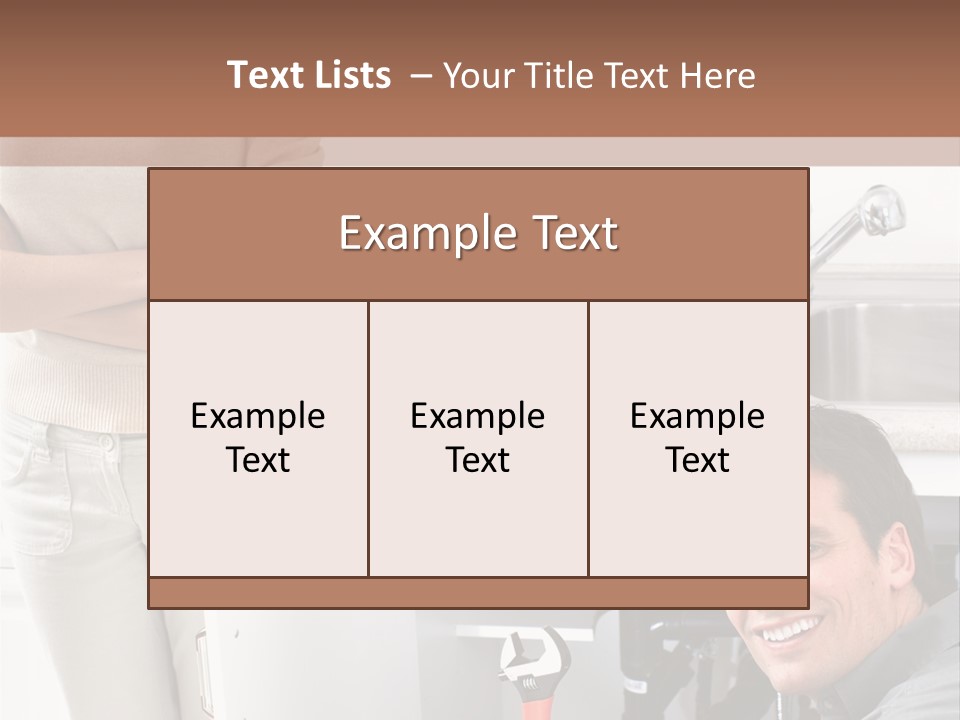 Neat Chrome Spout PowerPoint Template