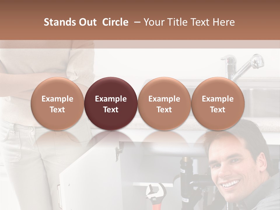 Neat Chrome Spout PowerPoint Template