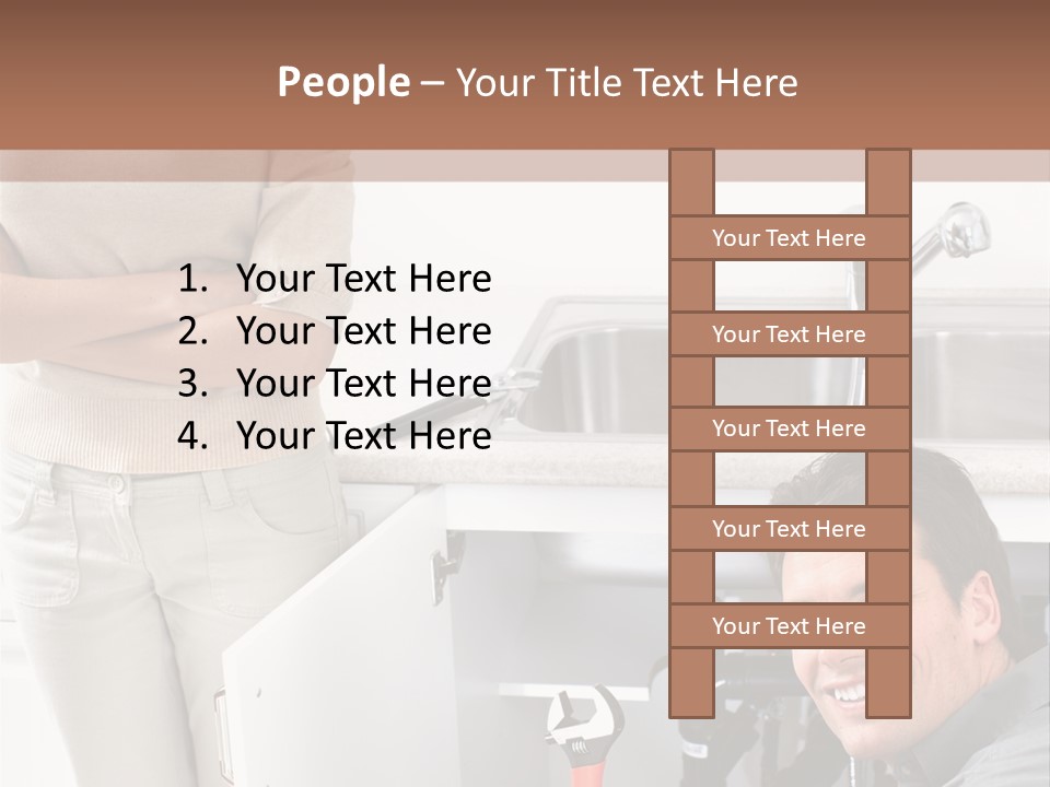 Neat Chrome Spout PowerPoint Template