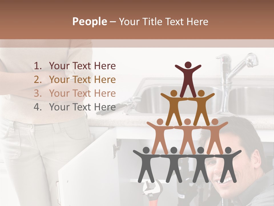 Neat Chrome Spout PowerPoint Template