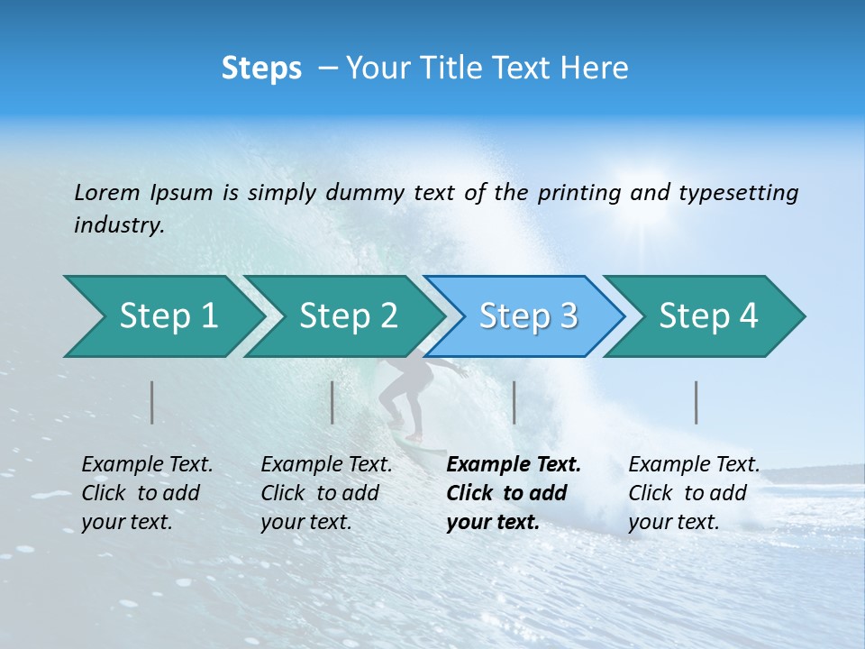 Fun Water Watersports PowerPoint Template