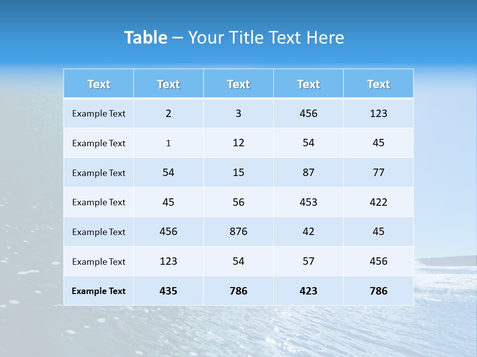 Fun Water Watersports PowerPoint Template