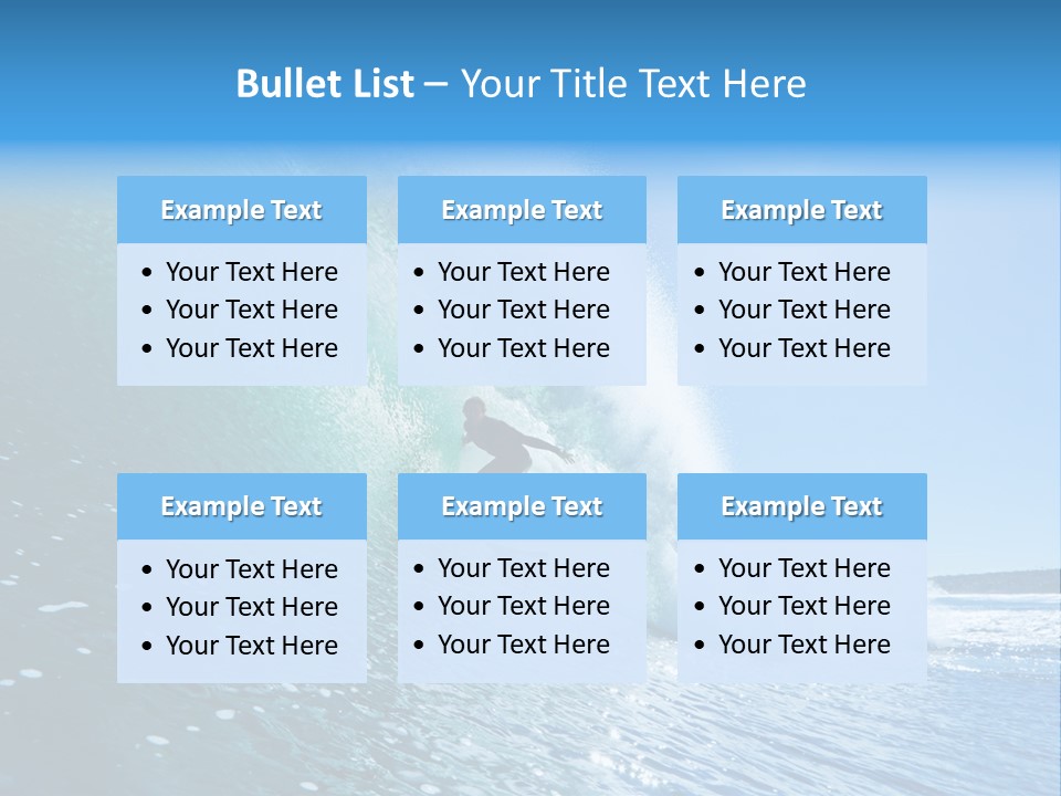 Fun Water Watersports PowerPoint Template