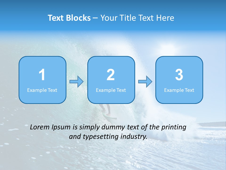 Fun Water Watersports PowerPoint Template