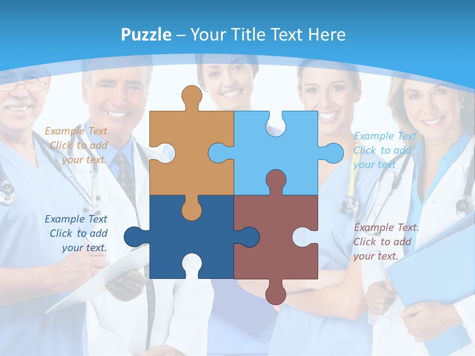 Surgical Hospital Work PowerPoint Template