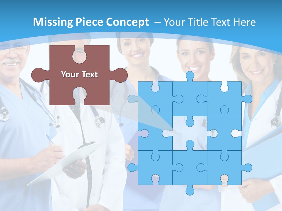 Surgical Hospital Work PowerPoint Template