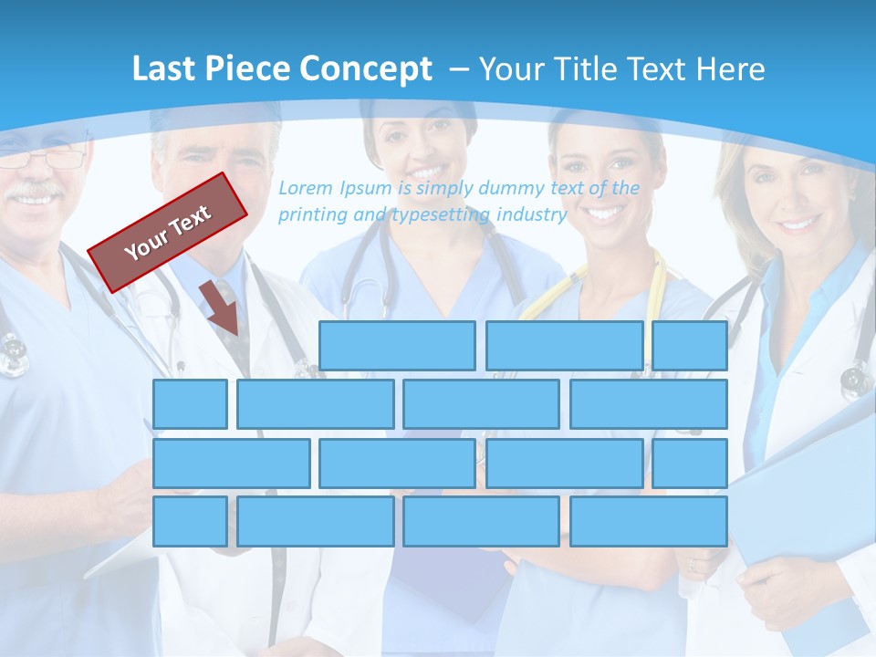 Surgical Hospital Work PowerPoint Template