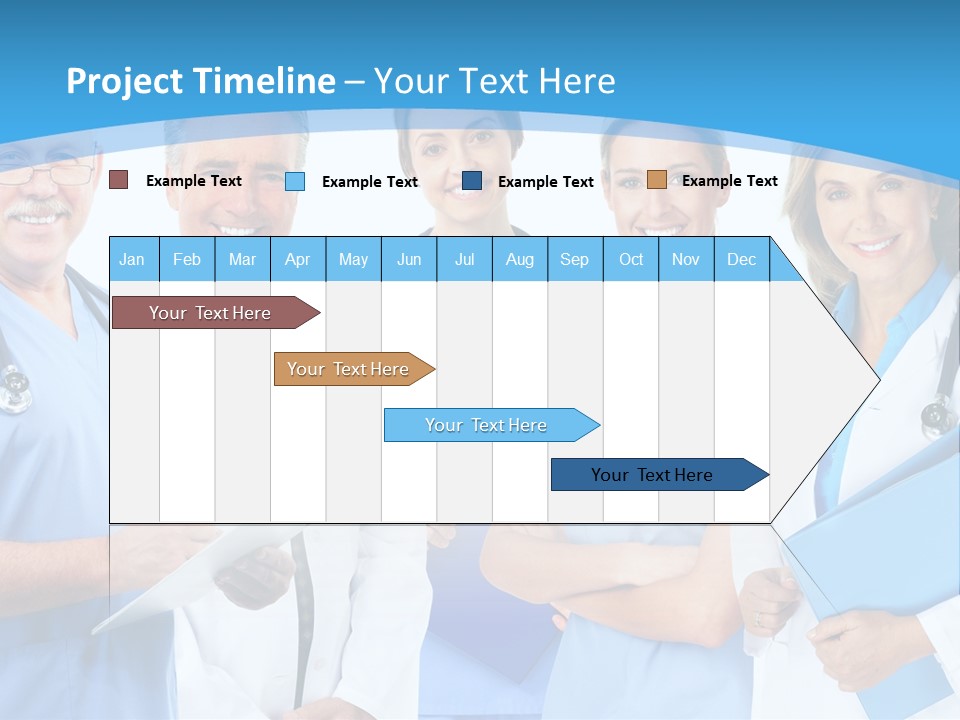Surgical Hospital Work PowerPoint Template