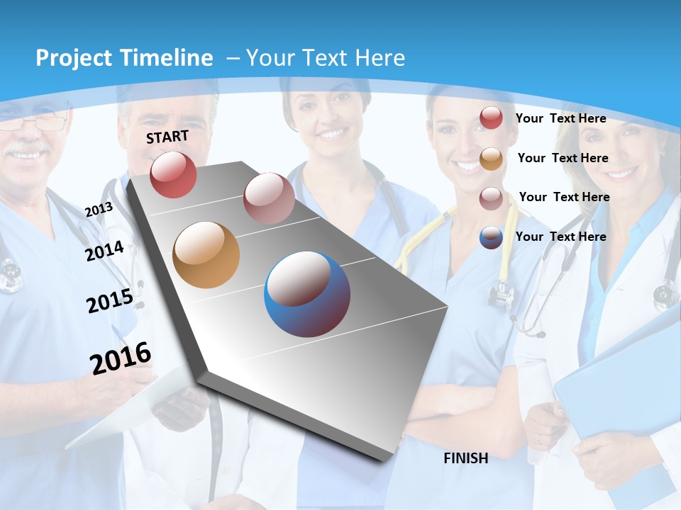 Surgical Hospital Work PowerPoint Template