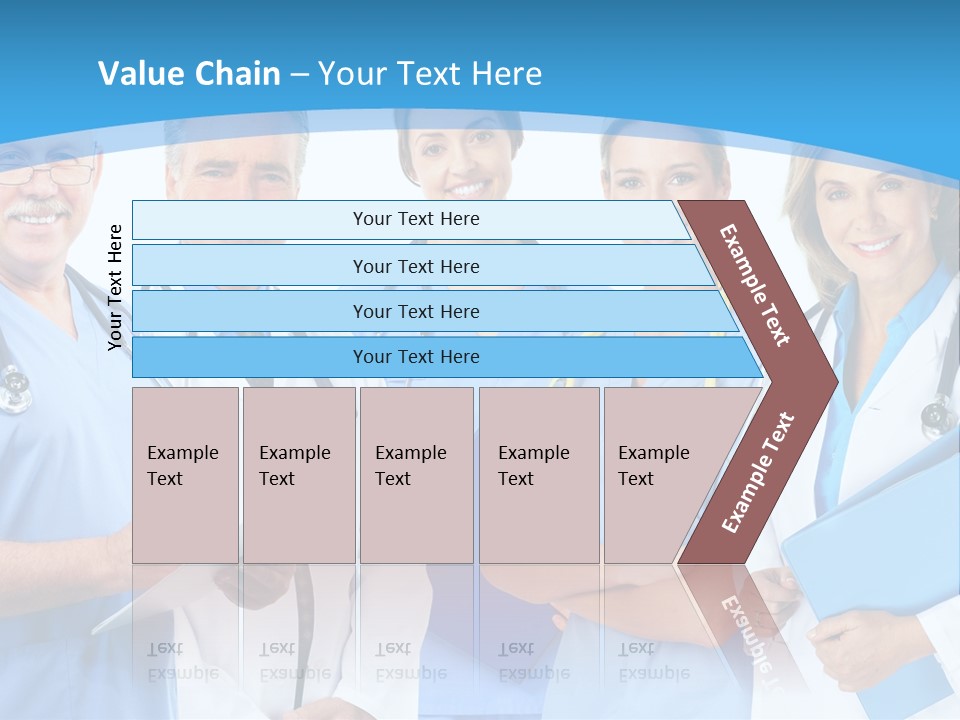 Surgical Hospital Work PowerPoint Template