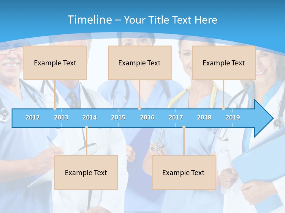 Surgical Hospital Work PowerPoint Template
