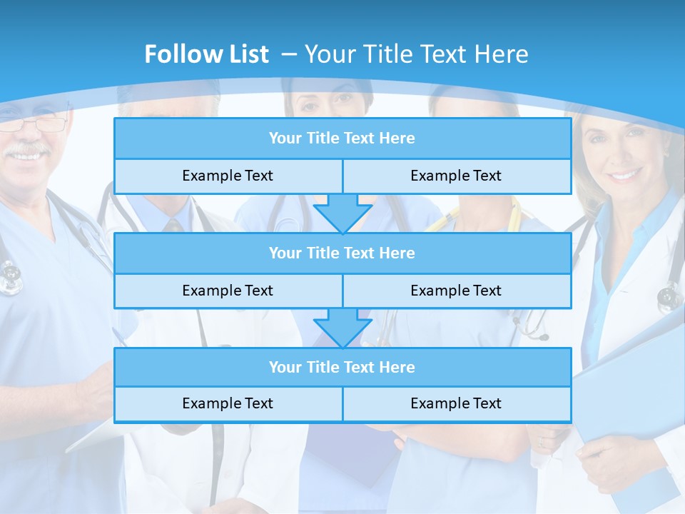 Surgical Hospital Work PowerPoint Template