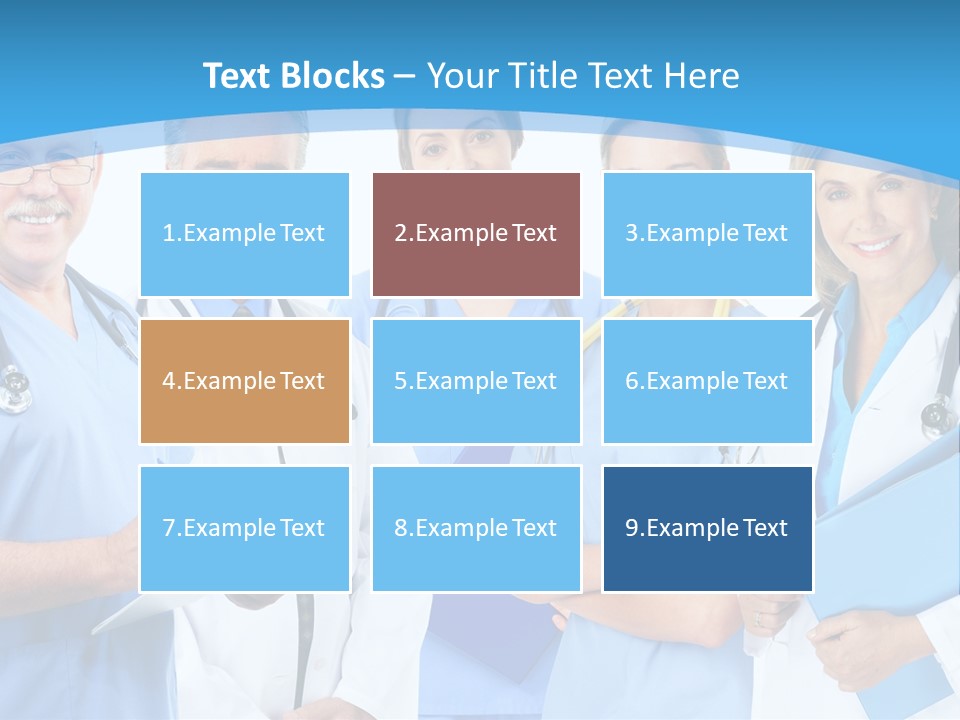 Surgical Hospital Work PowerPoint Template