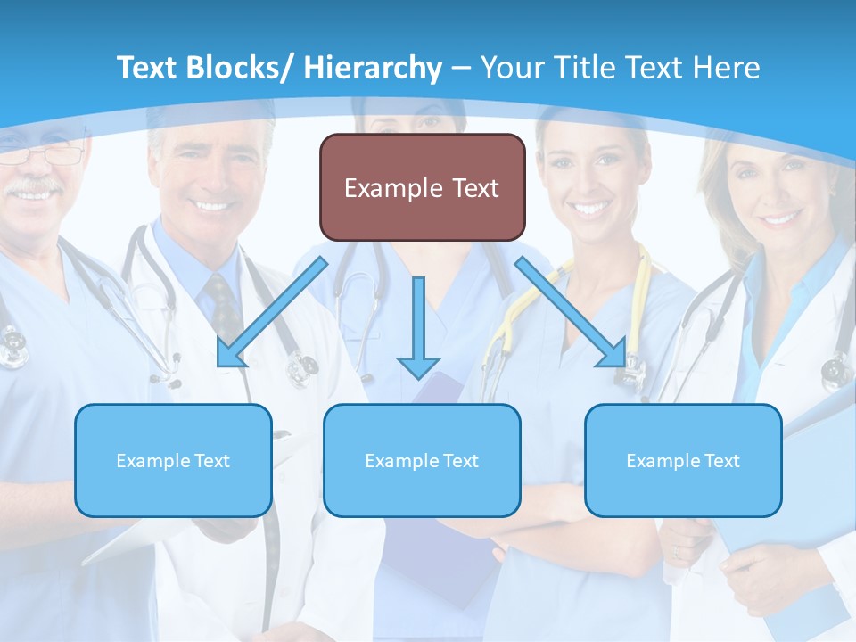 Surgical Hospital Work PowerPoint Template