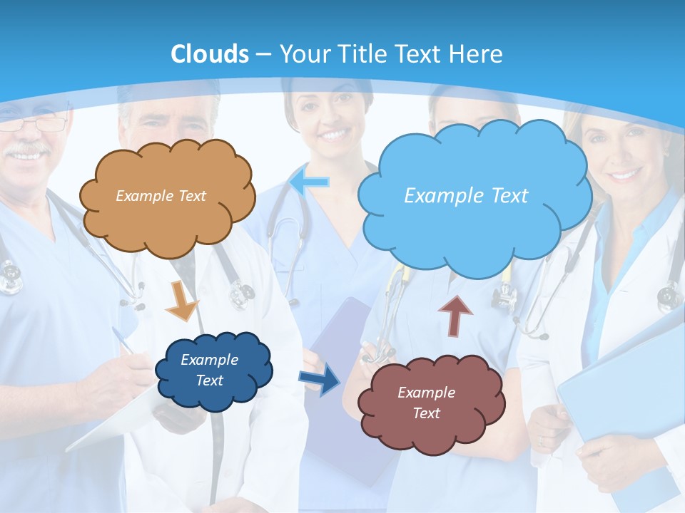 Surgical Hospital Work PowerPoint Template
