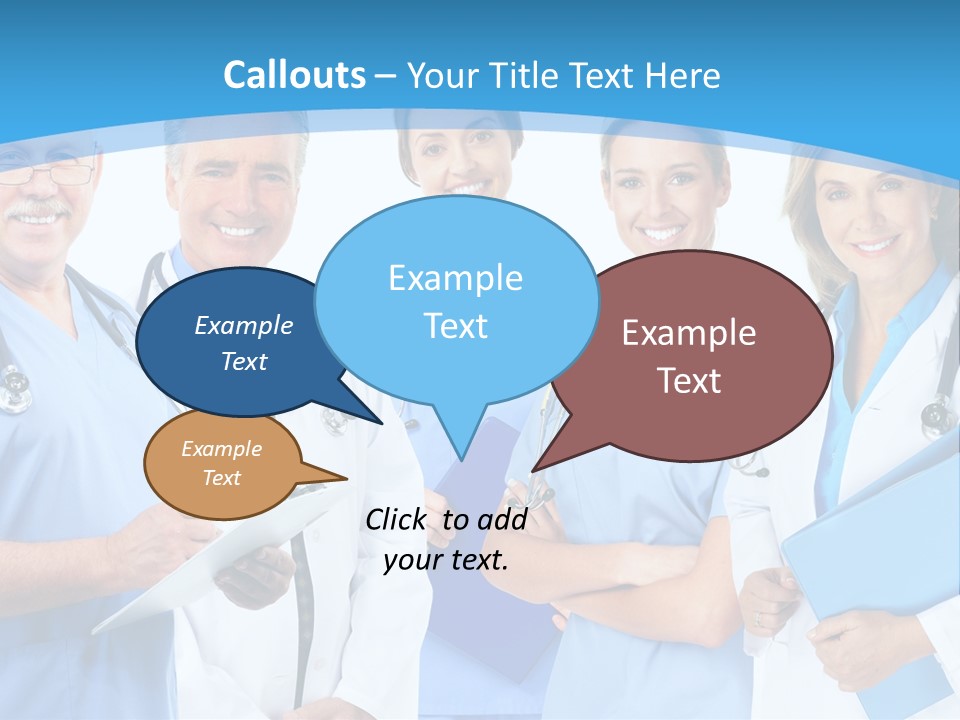 Surgical Hospital Work PowerPoint Template
