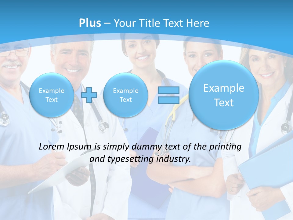 Surgical Hospital Work PowerPoint Template