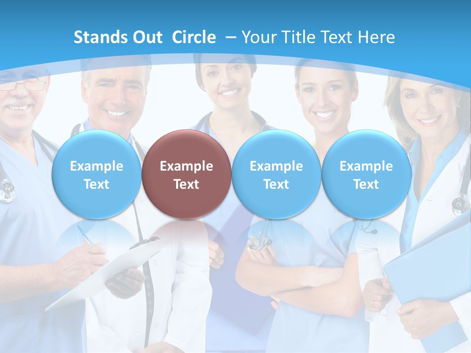 Surgical Hospital Work PowerPoint Template
