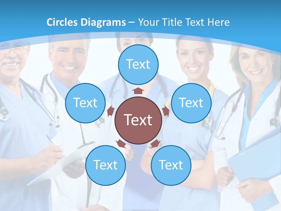 Surgical Hospital Work PowerPoint Template