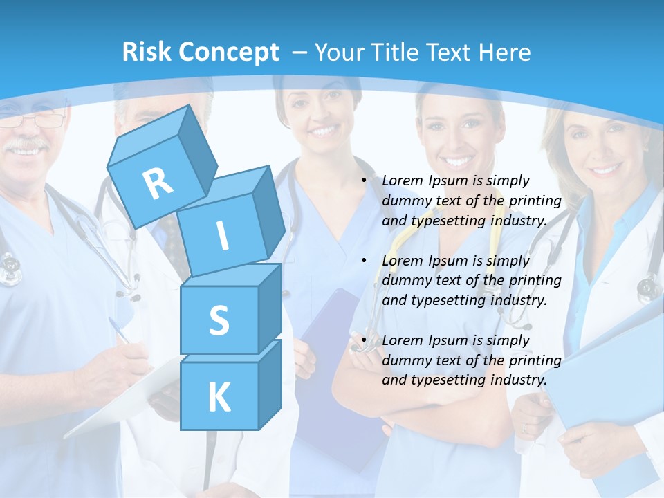 Surgical Hospital Work PowerPoint Template