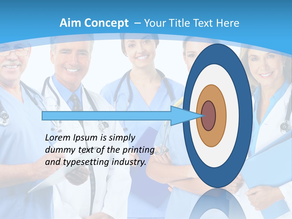Surgical Hospital Work PowerPoint Template