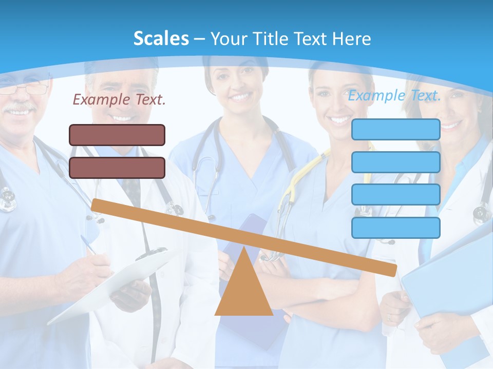 Surgical Hospital Work PowerPoint Template