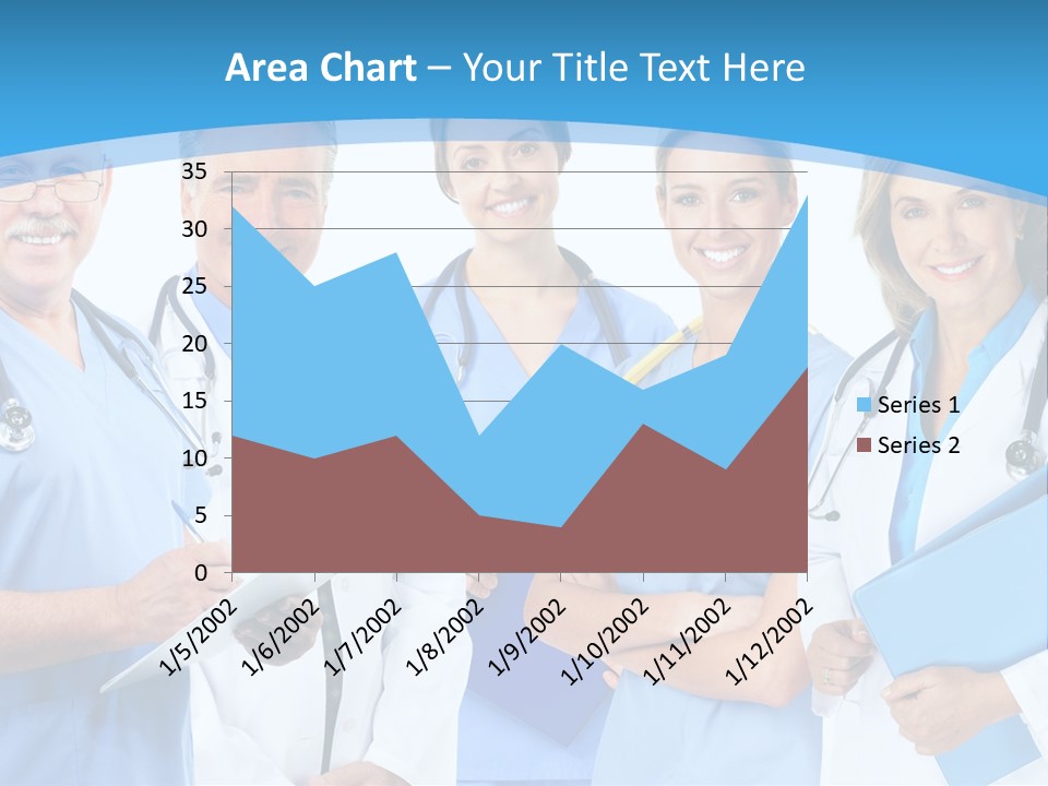 Surgical Hospital Work PowerPoint Template
