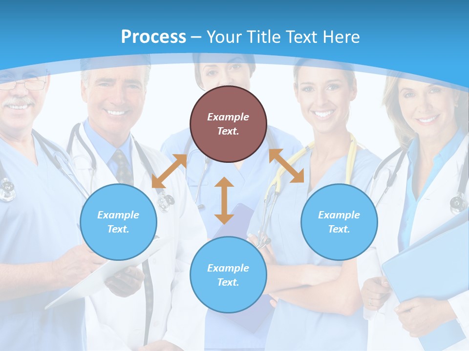 Surgical Hospital Work PowerPoint Template