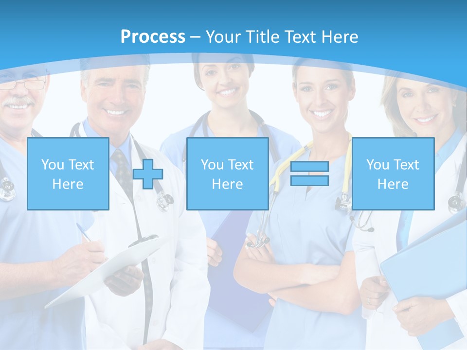 Surgical Hospital Work PowerPoint Template