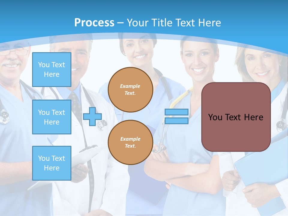 Surgical Hospital Work PowerPoint Template
