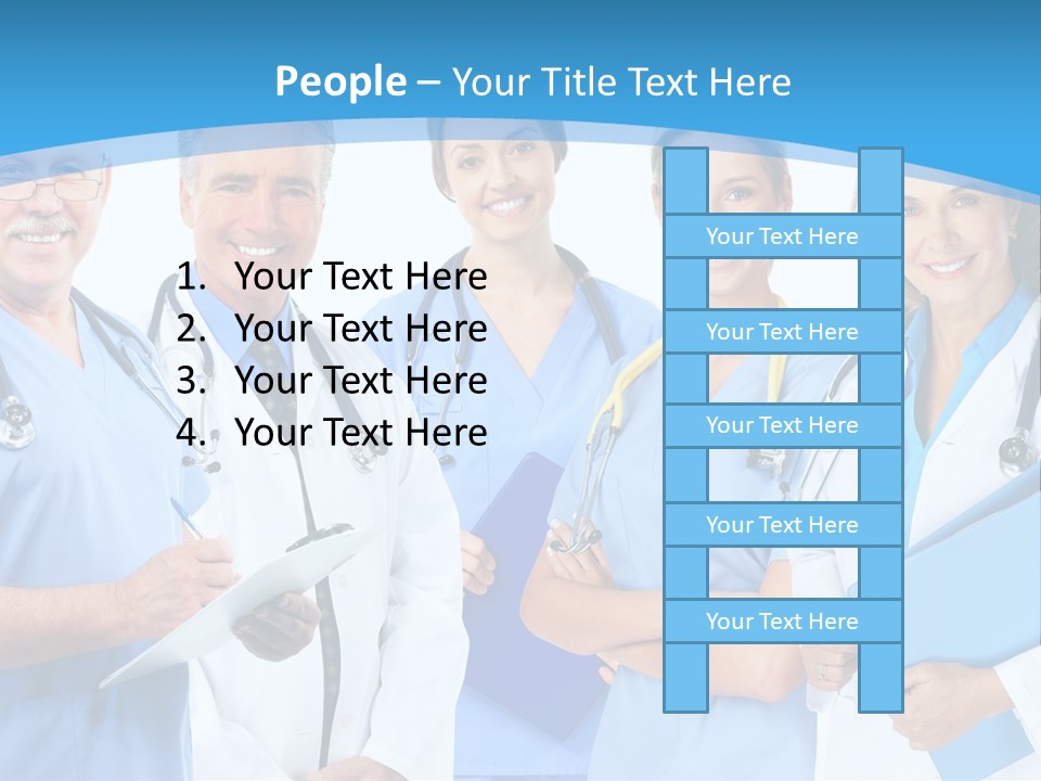 Surgical Hospital Work PowerPoint Template