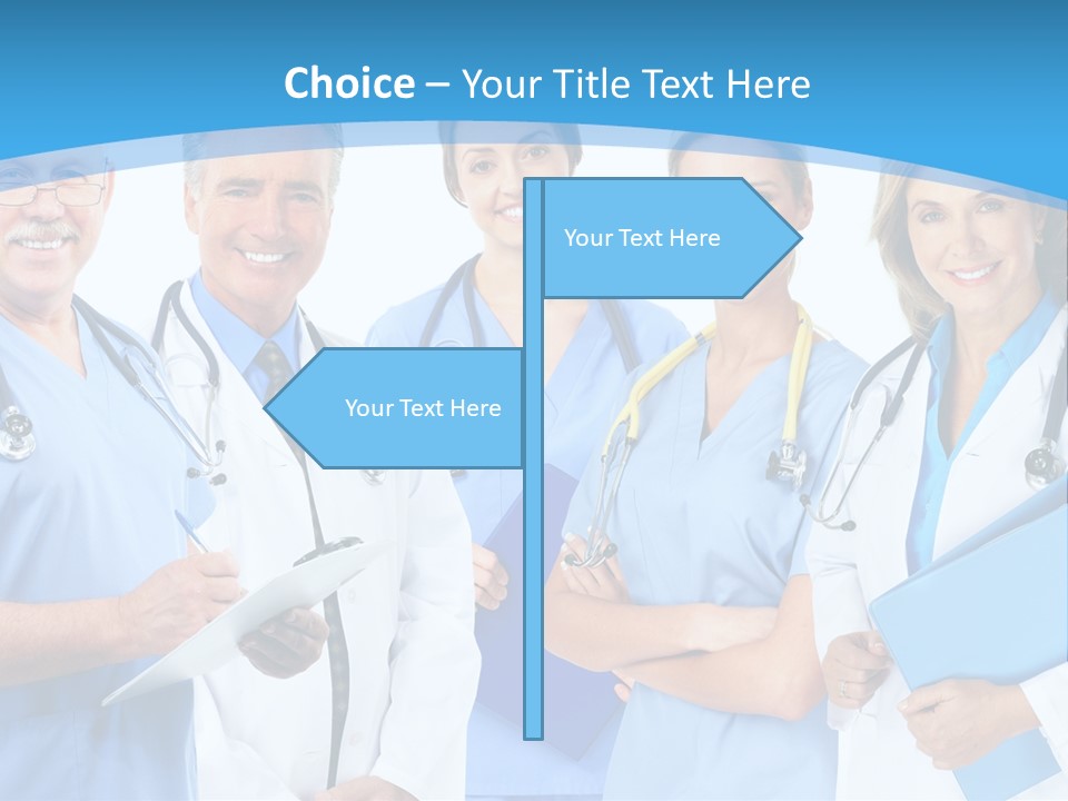 Surgical Hospital Work PowerPoint Template