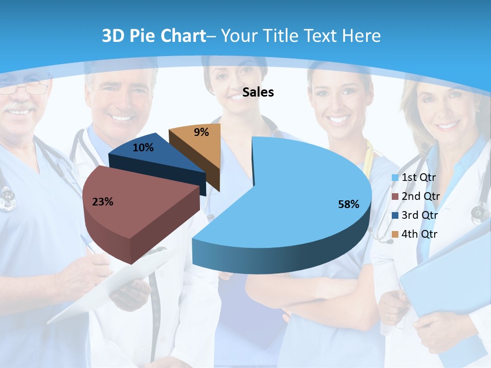 Surgical Hospital Work PowerPoint Template