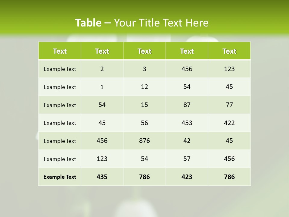 Natural Delicious Salt PowerPoint Template