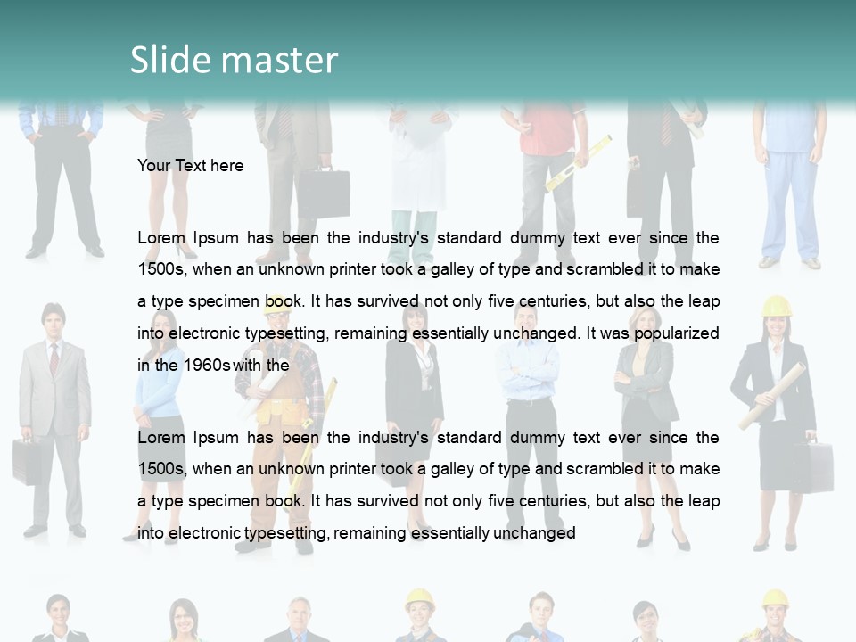 Education Staff Specialist PowerPoint Template