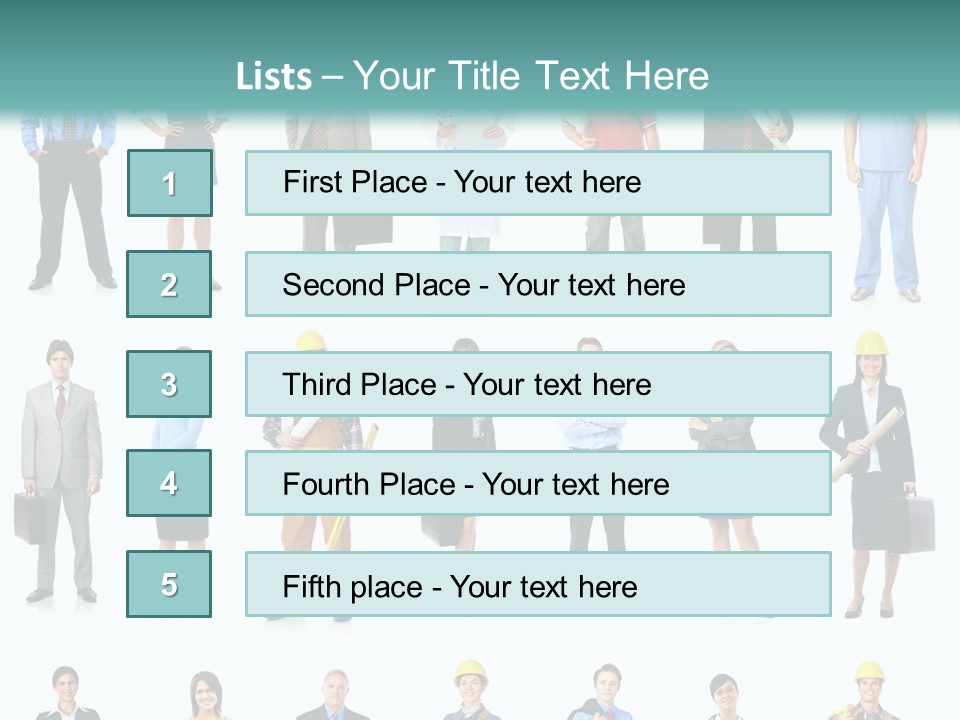 Education Staff Specialist PowerPoint Template