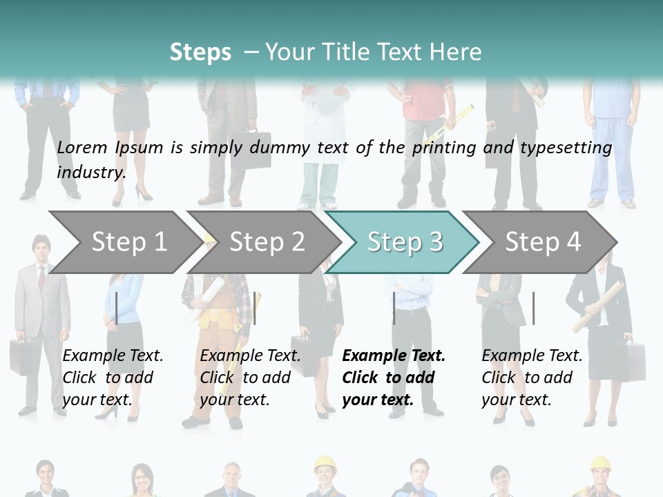 Education Staff Specialist PowerPoint Template