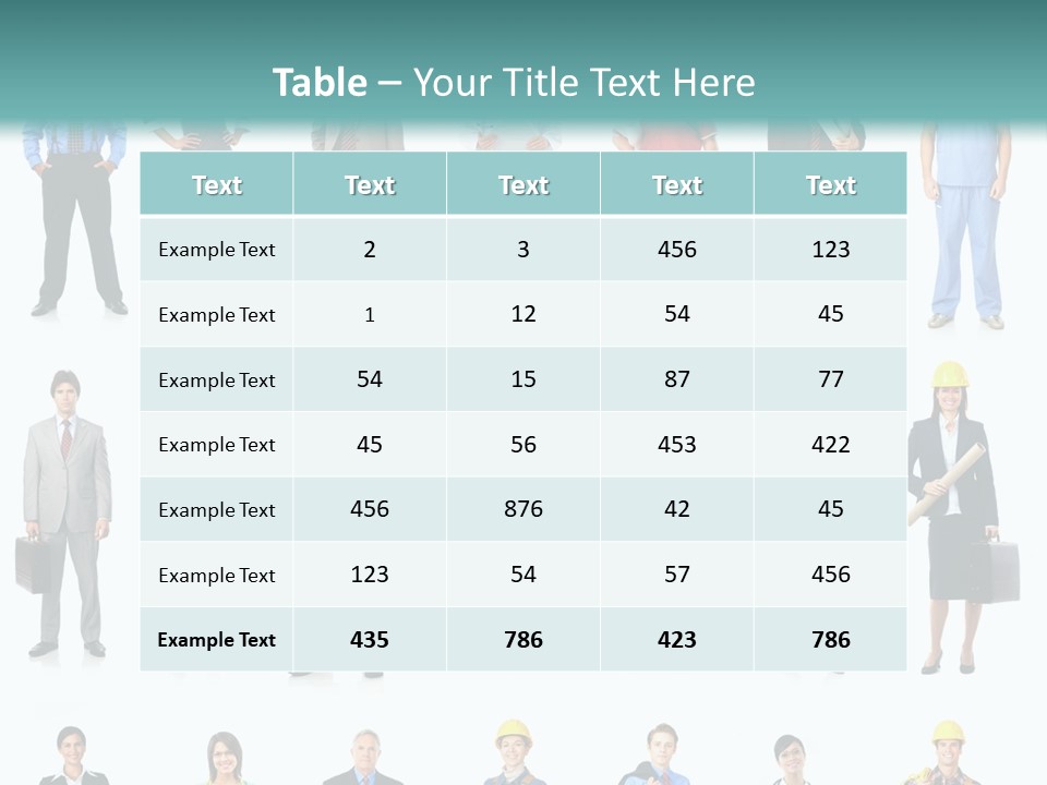 Education Staff Specialist PowerPoint Template